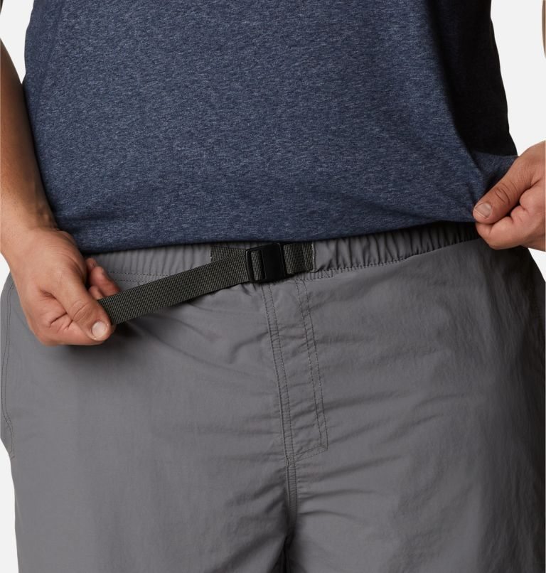Men's Columbia Palmerston Peak Water Shorts Dark Grey | Plus Size CA-L4153